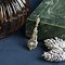 vintage Bicolour gouden vintage hanger met diamant 14 krt