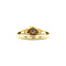 vintage Golden vintage entourage ring with diamond 14 ct