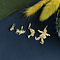 vintage Gouden vintage clown hanger 14 krt