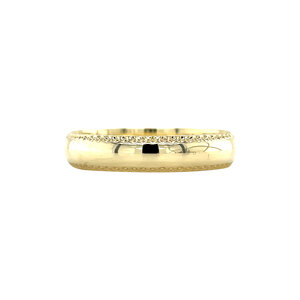 Gouden fantasie ring 14 krt