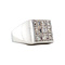 vintage Vintage ring met diamant 10 krt