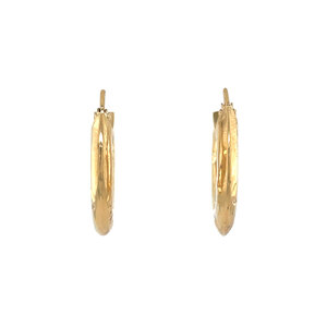 Gold fantasy earrings 18 kt
