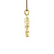 vintage Gouden vintage poedel hanger 14 krt