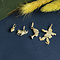 vintage Gouden vintage Nefertiti hanger 14 krt