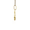 vintage Gouden vintage Nefertiti hanger 14 krt