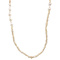 vintage Vintage pearl necklace with gold clasp 14 kt