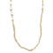vintage Vintage pearl necklace with gold clasp 14 kt