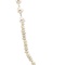 vintage Vintage pearl necklace with gold clasp 14 kt