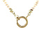 vintage Vintage parel collier met gouden sluiting 14 krt