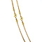 vintage Gouden vintage venetiaan collier met bolletjes 14 krt