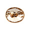 vintage Pomellato arabesque ring with smoky quartz 18 kt