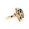 vintage Gouden vintage ring met saffier 14 krt