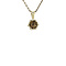 vintage Gold vintage entourage pendant with diamond 14 kt