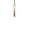 vintage Gold vintage medallion with engraving 14 kt