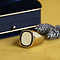 vintage Gold vintage signet ring with onyx 14 kt