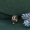 vintage Gouden vintage earcuff met robijn 18 krt