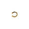 vintage Gouden vintage earcuff met robijn 18 krt