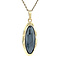 vintage Golden vintage pendant with hematite 14 kt