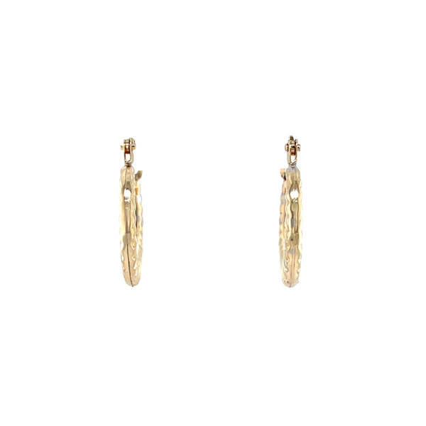 vintage Fantasie vintage oorringen 9 krt