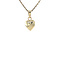 vintage Gold vintage heart pendant 14 kt
