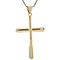 vintage Gold vintage cross with Jesus pendant 14 kt