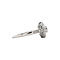 vintage Witgouden vintage entourage ring met diamant 14 kt