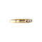 vintage Gouden vintage rij ring met diamant 14 kt