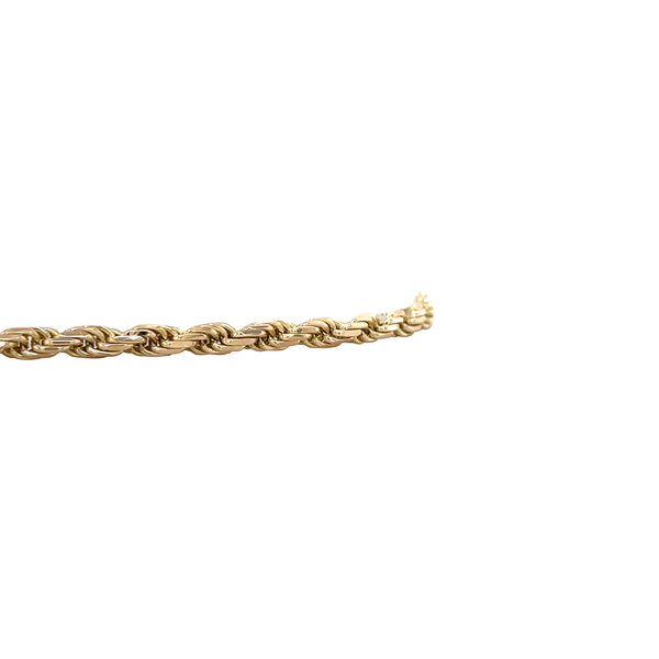 vintage Gouden vintage koord armband 14 kt