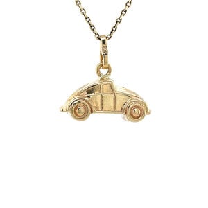 Gouden auto hanger 14 kt