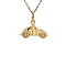 vintage Gouden vintage auto hanger 14 kt