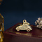 vintage Gouden vintage auto hanger 14 kt