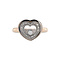 vintage Witgouden vintage Chopard Happy Diamonds ring met diamant 18 kt