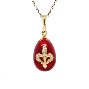 Gouden Fabergé hanger 18 kt
