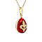 vintage Gouden vintage Fabergé hanger 18 kt