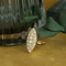 vintage Gouden vintage Victoriaanse ring met diamant 20 kt