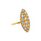 vintage Gouden vintage Victoriaanse ring met diamant 20 kt