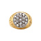 vintage Gold vintage ring with diamond 18 kt