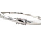 vintage White gold bangle with diamond 14 kt