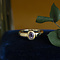 vintage Gold vintage ring with amethyst 14 kt