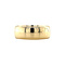 vintage Gouden vintage trouw gladde ring 14 krt