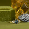 vintage Audrey ring 14 krt - Sapphire
