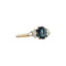 vintage Audrey ring 14 kt - Sapphire