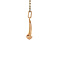 vintage Gouden vintage zeilboot hanger 18 kt