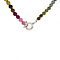 vintage Vintage toermalijn collier met zilveren sluiting 925