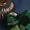 vintage Gouden vintage rijring met saffier en diamant 18 krt