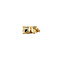 vintage Gold vintage X ear studs 14 kt