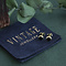 vintage Gold vintage X ear studs 14 kt