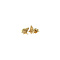 vintage Gold vintage sailboat stud earrings 14 kt