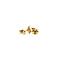vintage Gold vintage sailboat stud earrings 14 kt