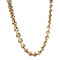 vintage Bicolour gouden vintage jasseron collier 14 krt